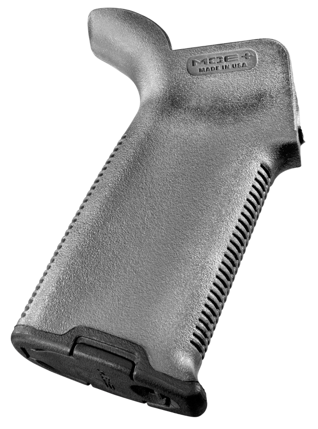 Magpul Industries MOE+ Grip Gray Textured Polymer w/Rubber Overmold Fits AR-15/M4/M16/AR-10/M110/SR25