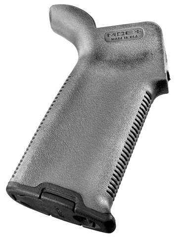 Magpul Industries MOE+ Grip Gray Textured Polymer w/Rubber Overmold Fits AR-15/M4/M16/AR-10/M110/SR25