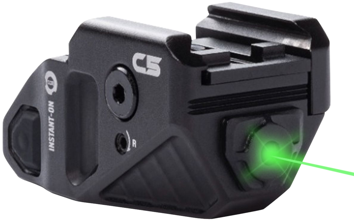 Viridian C5 Universal Green Laser Sight w/ SAFECharge Rechargeable Battery - Black