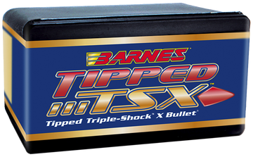 Barnes Bullets Tipped TSX 6.5 Creedmoor 120gr TTSX Boat Tail - 50/Box