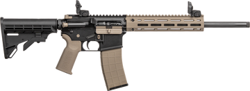 Tippmann Arms M4-22 LTE 22 LR 16" 25+1 Semi-Auto Rifle - FDE Receiver