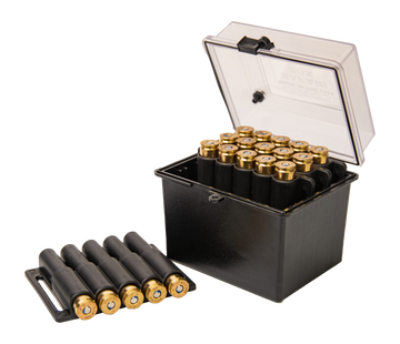 Berry's Safari Small Magnum 20rd Clear Lid w/Black Base Ammo Box