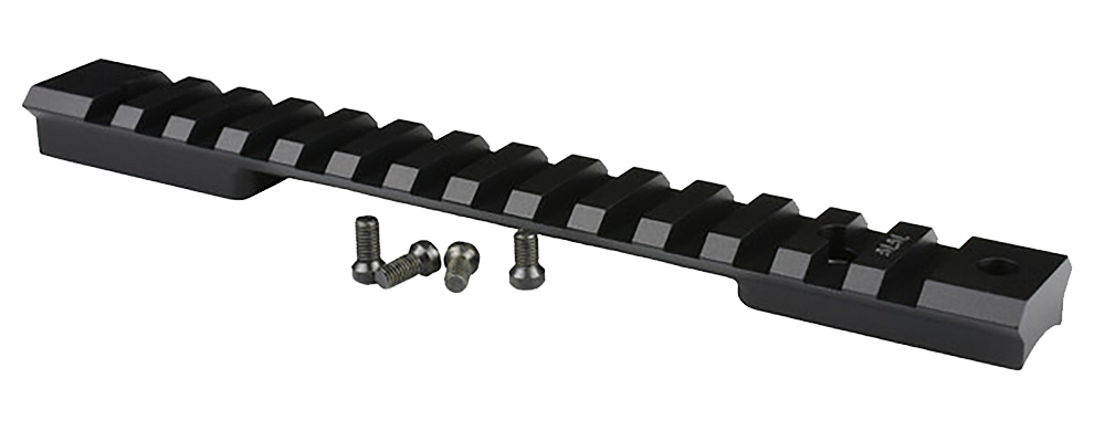 Warne 765120MOA Mountain Tech Tactical Rail 20 MOA - Howa 1500/Weatherby Vanguard Long Action - Black Anodized Aluminum