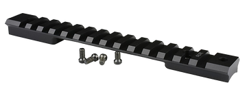 Warne 765120MOA Mountain Tech Tactical Rail 20 MOA - Howa 1500/Weatherby Vanguard Long Action - Black Anodized Aluminum