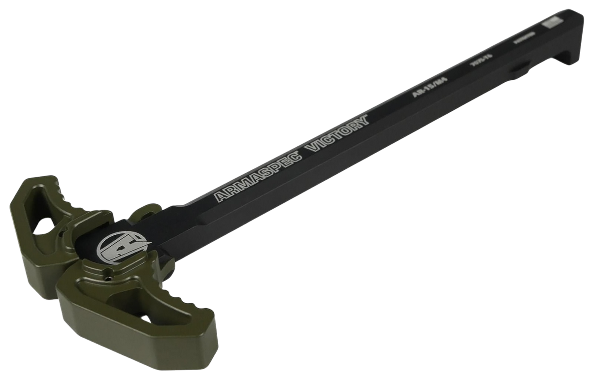 Armaspec Victory AR-15 Ambidextrous Charging Handle OD Green Aluminum
