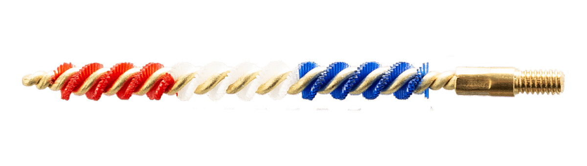 Pro-Shot PSR22 Patriot Series Bore Brush .22 / .223 / 5.56mm Cal Rifle #8-32 Thread Nylon Bristles Brass Core
