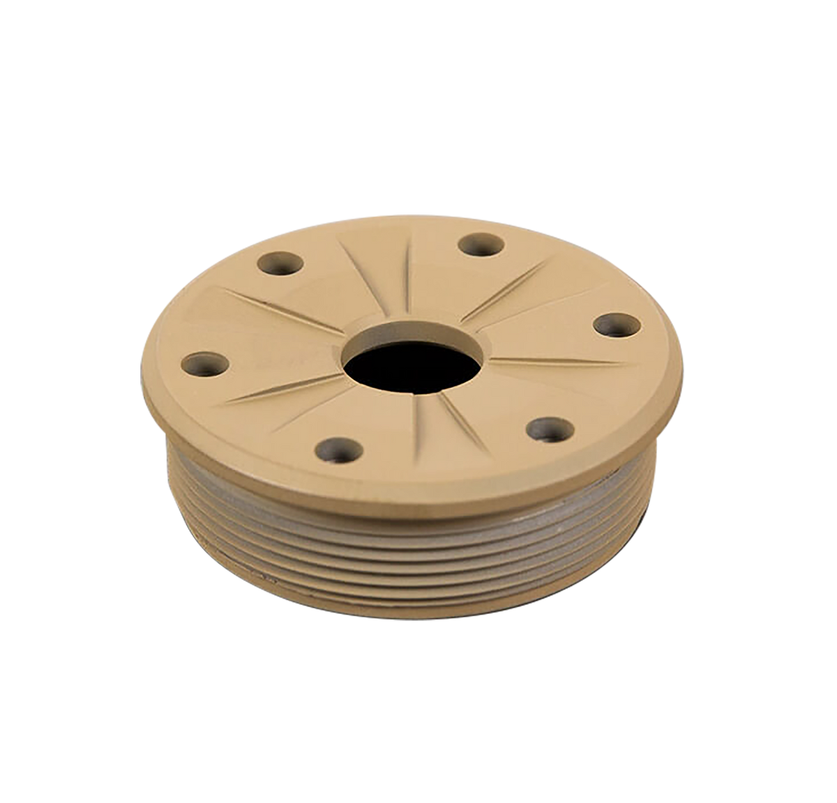 SilencerCo Bravo Front Cap .30 Cal Matte FDE