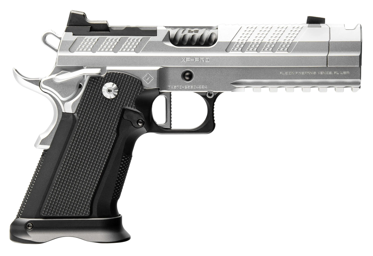 Fusion Precision XP Comp 9mm Luger 4.6" 10+1 Semi-Auto Pistol - Chrome