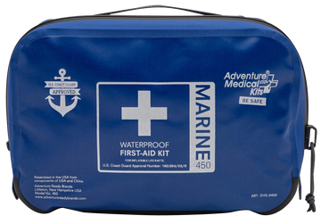 Adventure Medical Kits Marine 450 First Aid Kit - 1-6 Person Coastal Use - Blue