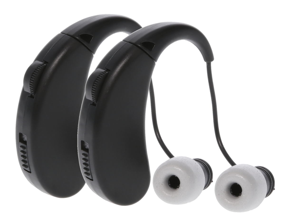 Walkers Game Ear Ultra Ear BTE 22 dB Behind-the-Ear Rechargeable Hearing Enhancer 2 Pack
