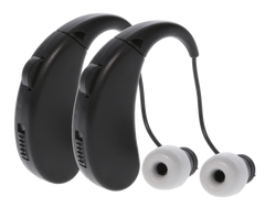 Walkers Game Ear Ultra Ear BTE 22 dB Behind-the-Ear Rechargeable Hearing Enhancer 2 Pack