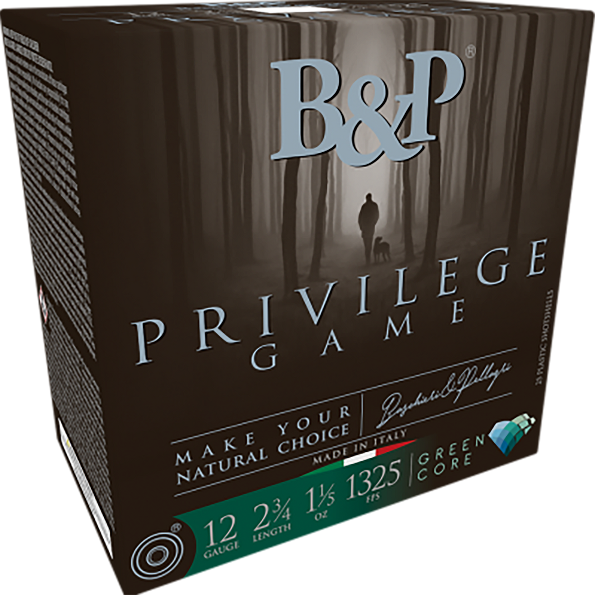 B&P Ammunition Privilege Game 12 Gauge 2.75" 1 1/5 oz #6 Shot - Box or Case