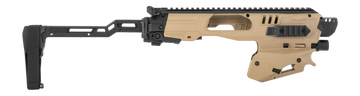 Meta Tactical EVO Universal Pistol Stabilizer Conversion Kit Fits Glock 9mm/40 S&W - Tan