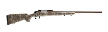 CVA Cascade XT 6.5 PRC 24" 2+1 Bolt Action Rifle - Midnight Bronze Cerakote / Mossy Oak Bottomland