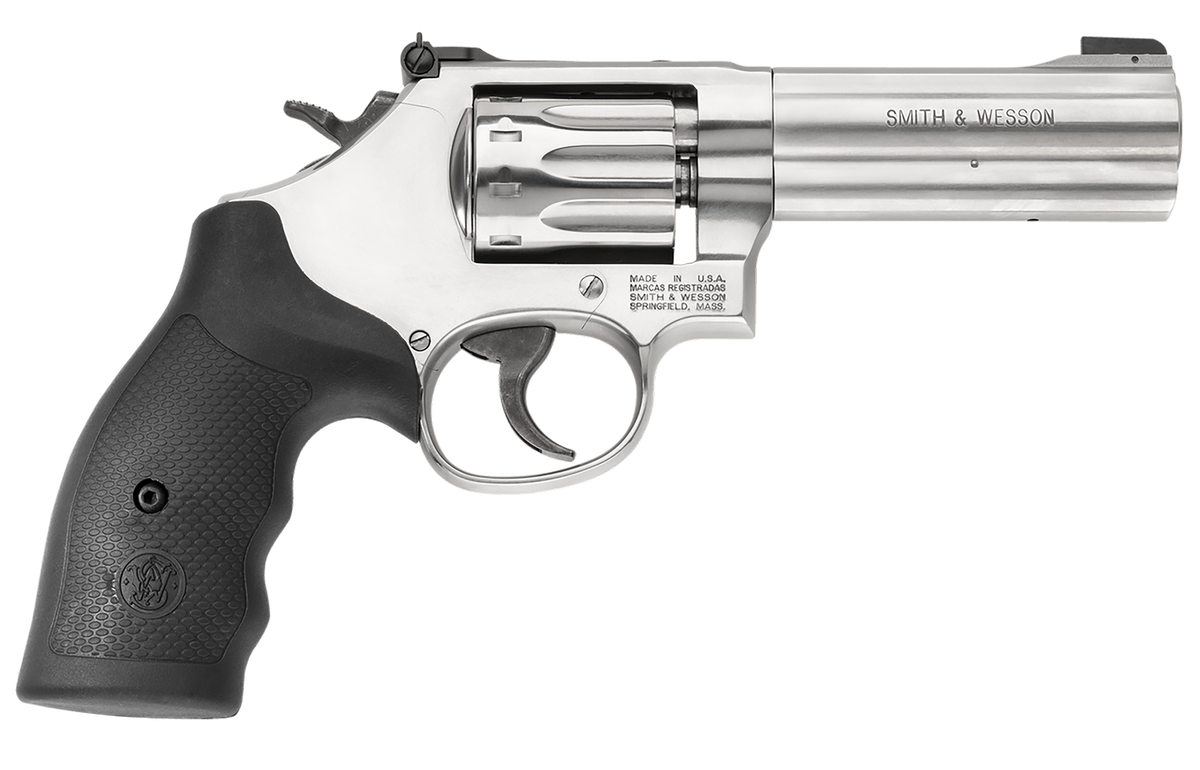 Smith & Wesson 617 K-Frame 22 LR 4" 10-Rd DA/SA Stainless Revolver