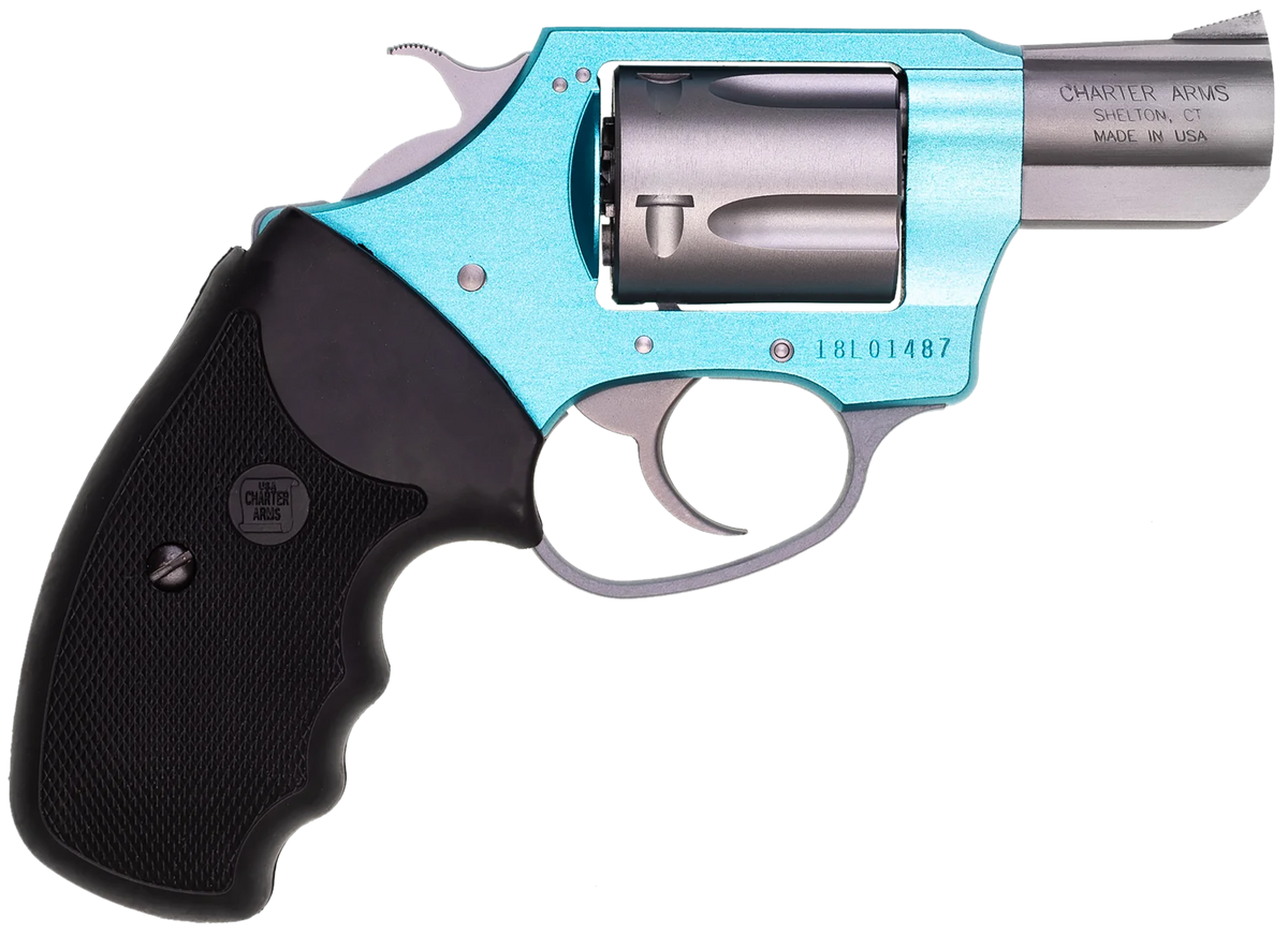 Charter Arms Undercover Lite Santa Fe Sky 38 Special 2" 5-Shot DA/SA Revolver - Turquoise Aluminum/SS