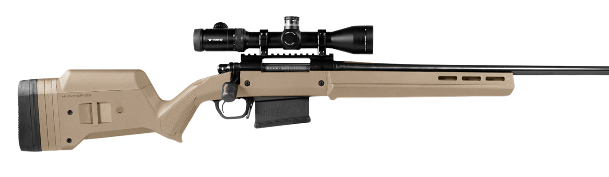 Magpul Hunter 700L Stock Flat Dark Earth Reinforced Polymer 13-15" LOP M-LOK for Remington 700 Long Action