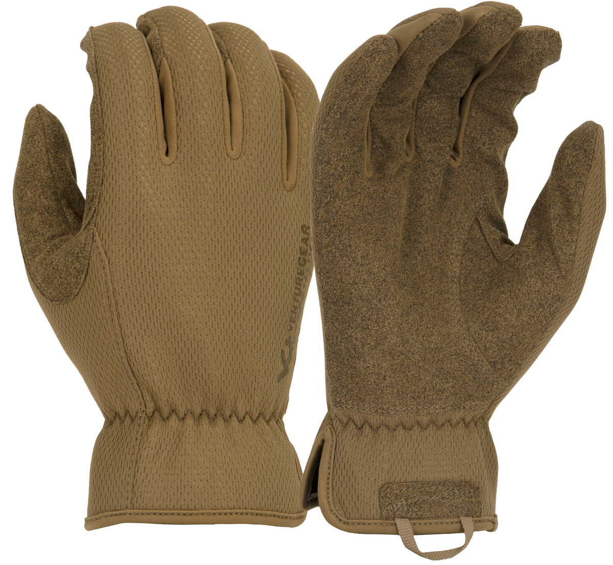 Pyramex VGTG20TX2 Operator Gloves Medium-Duty Brown Synthetic Leather XXL