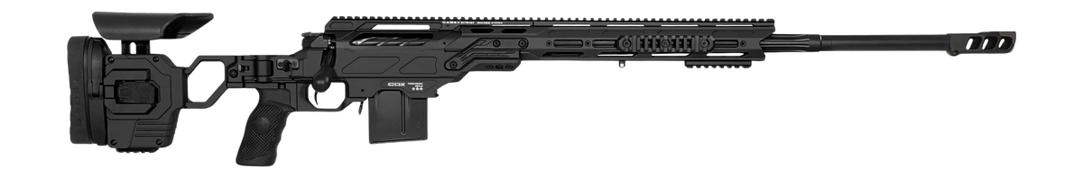 Cadex CDX-33 Lite 338 Lapua Mag 27" 5+1 Bolt Action Rifle - Black