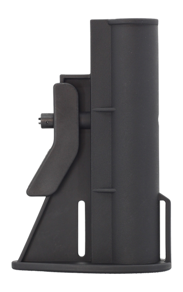 JE Machine Tech PS-ST9B AR-15 Mil-Spec 4-Position Micro Buttstock - Black