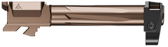 Radian Weapons Ramjet & Afterburner Glock 19 Gen3 9mm Barrel Combo - Bronze/Black