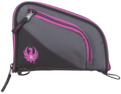 Ruger Tucson 8" Women's Handgun Case Black/Gray Orchid Accents
