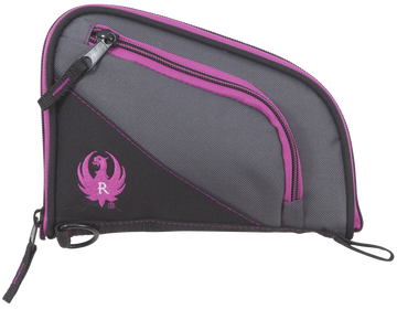 Ruger Tucson 8" Women's Handgun Case Black/Gray Orchid Accents
