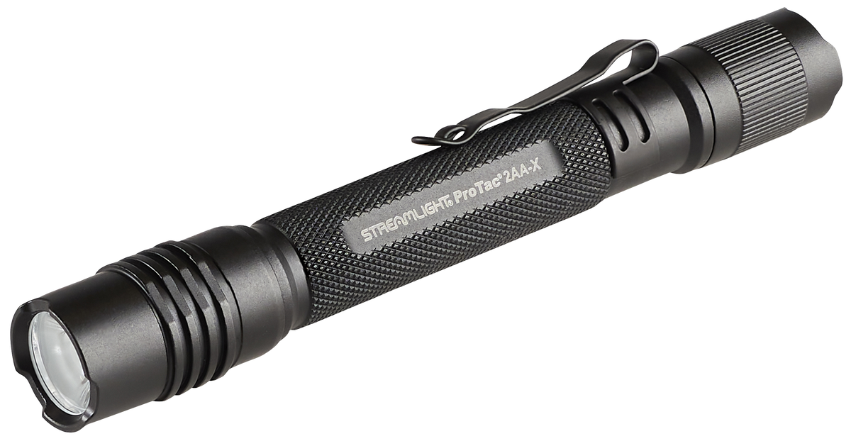 Streamlight 88033 ProTac 2AA Flashlight 250/18 Lumens C4 LED - Black Anodized Aluminum