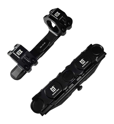 MAGNE-TECH 34-65-385-SET Magnetic Scope Mount Set 34mm Tube 38.5mm Tall - Quick Detach