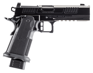 Alpha Foxtrot AF1911 Romulus 9mm Luger 5" 20+1 Ported Semi-Auto Pistol - Black DLC