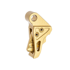 Tyrant CNC I.T.T.S Trigger Shoe Gold Aluminum Fits Springfield Hellcat Pro