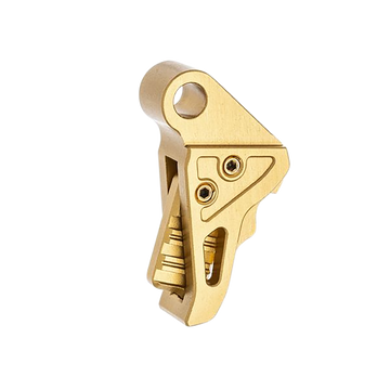 Tyrant CNC I.T.T.S Trigger Shoe Gold Aluminum Fits Springfield Hellcat Pro