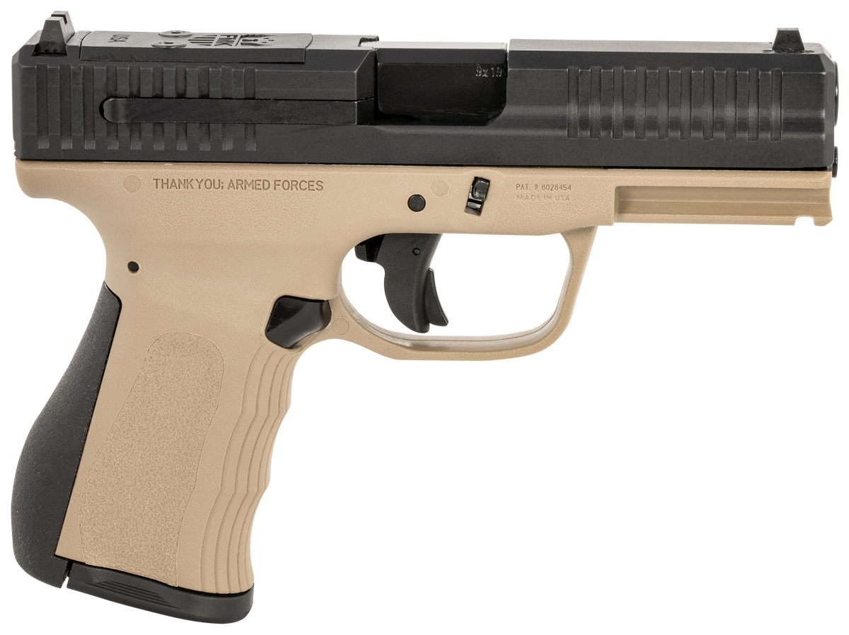 FMK G3 9mm Luger 4" 14+1 Semi-Auto Pistol - Flat Dark Earth