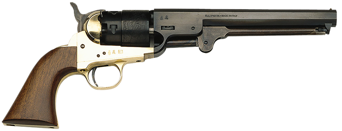 Traditions 1851 Navy 44 Cal 7.5" 6-Shot Percussion Revolver