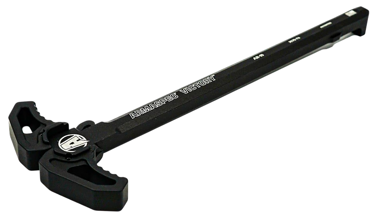 Armaspec Victory AR-10 Ambidextrous Charging Handle - Black Aluminum
