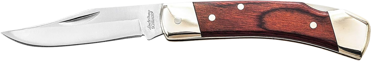Uncle Henry LB5CP Smokey II 2.8" Clip Point Plain Lockback Folding Knife