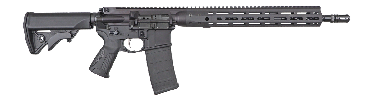 LWRC Individual Carbine DI 300 Blackout 16.1" 30+1 Semi-Auto Rifle - Black