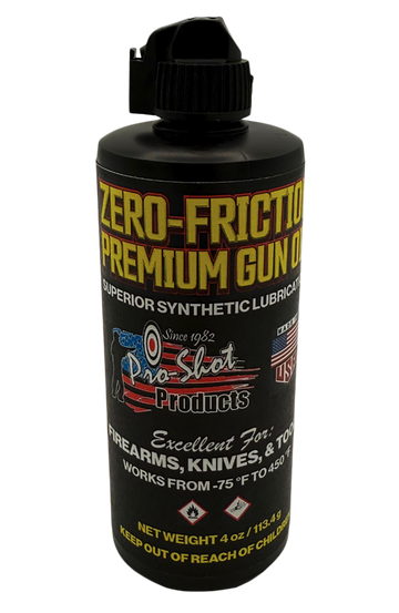 Pro-Shot ZF4 Zero Friction Needle Oiler 4 oz Synthetic Lubricant