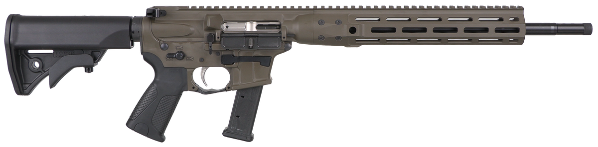 LWRC IC-9 9mm Luger 16" 33+1 Semi-Auto Rifle - Patriot Brown
