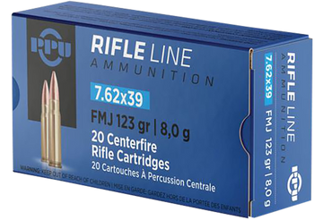 TR&Z Metric Rifle 7.62x39mm 123 gr FMJ 20rd Box - Box or Case