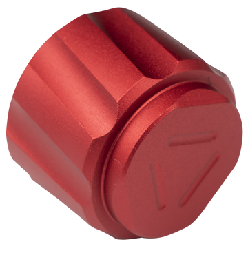 Strike Industries Magazine Follower 12 Gauge Red Anodized Aluminum