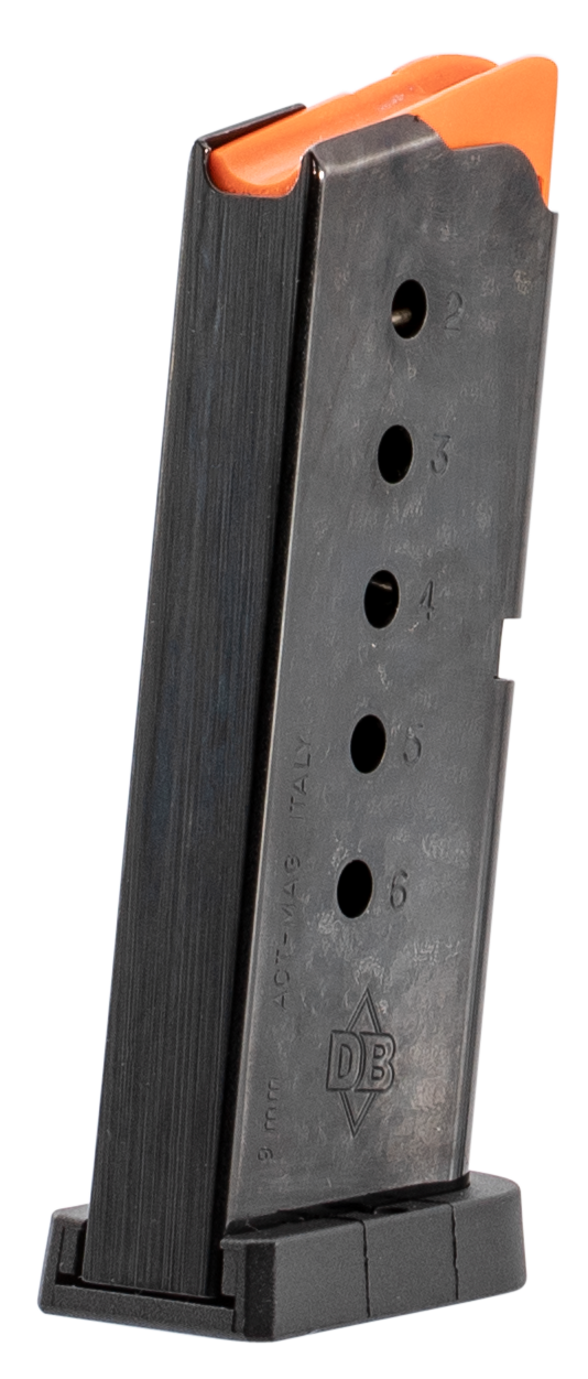 Diamondback DB9 Gen 2 9mm Luger 6-Rd Blued Steel Pistol Magazine - DB9 Gen 4