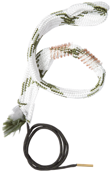 Hoppes BoreSnake Den 10 Gauge Shotgun Bore Cleaner Rope - Bronze Bristle