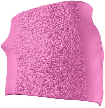 Hogue HandAll Jr. Grip Sleeve Small Textured Pink Rubber for Most 22, 25 & 380 Pistols