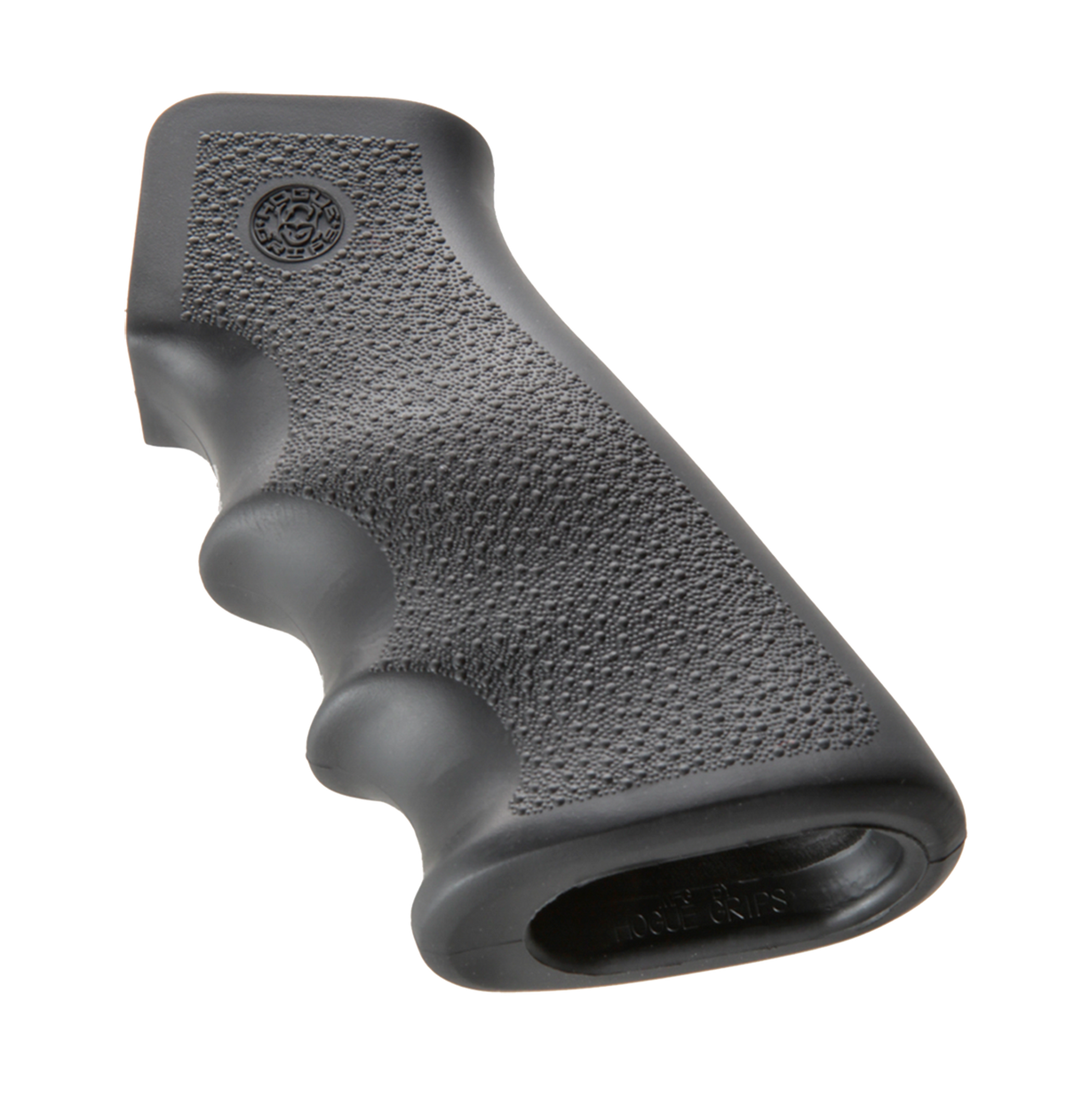 Hogue OverMolded AR-15/M16 Rubber Pistol Grip Black w/Finger Grooves