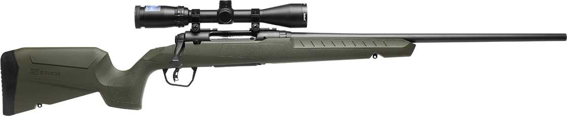 Savage Axis 2 XP Combo 6.5 Creedmoor 20" 4+1 Bolt Action Rifle w/ 3-9x40 Scope - Green Compact
