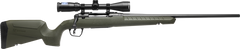 Savage Axis 2 XP Combo 6.5 Creedmoor 20" 4+1 Bolt Action Rifle w/ 3-9x40 Scope - Green Compact