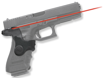 Crimson Trace LG-417 Lasergrips Red Laser Sight for Glock Gen 3 17/17L/19/22/23/31/32/34/35/37/38 Black Polymer