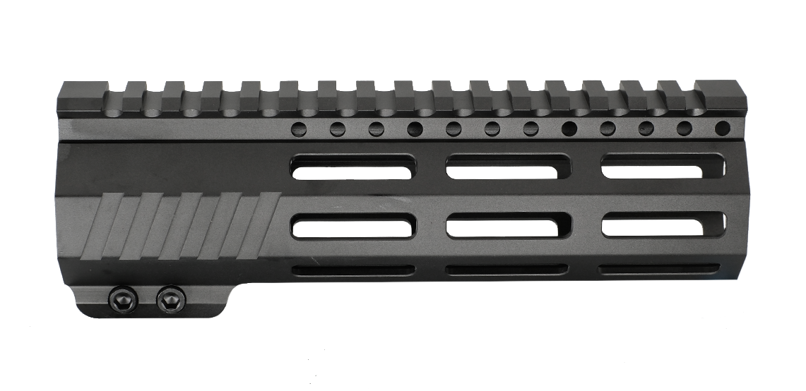 JE Machine Tech AR-15 Ultralight Minimalist 7" M-LOK Handguard - Black