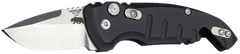 Hogue A01-Microswitch 1.95" Folding Automatic Drop Point 154CM Matte Black Aluminum